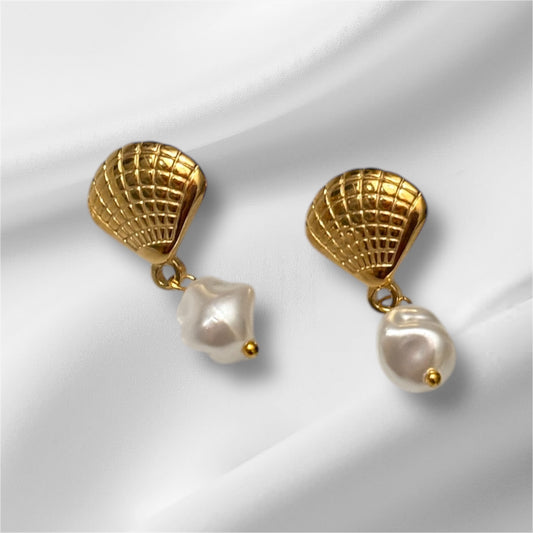 Conchas de mar earrings