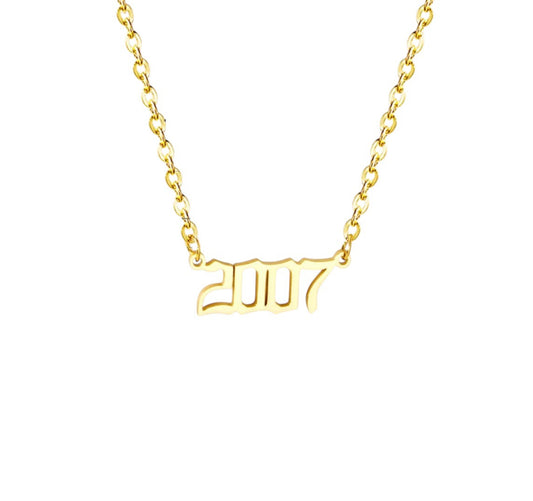 Year Necklaces