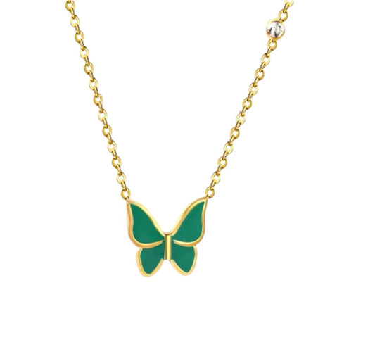 Mariposa verde