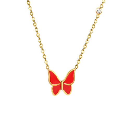 Mariposa roja