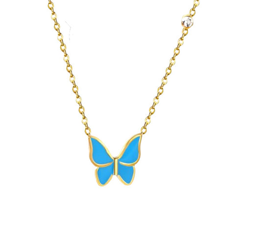 Mariposa azul