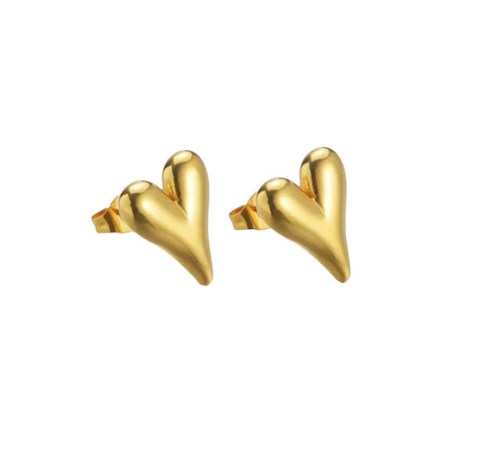 Heart earring